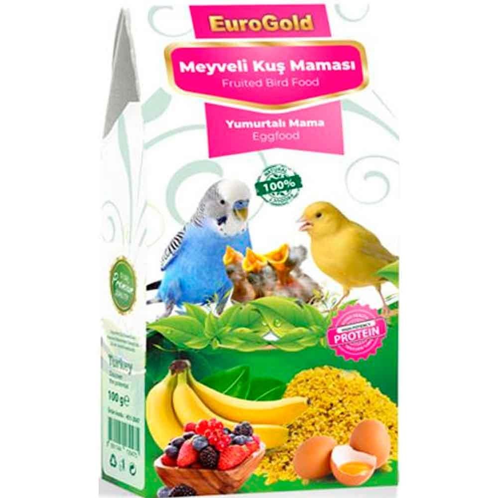 Eurogold Yumurtalı Meyveli Kuş Maması 100 Gr 8681144130475 Amazon Pet Center