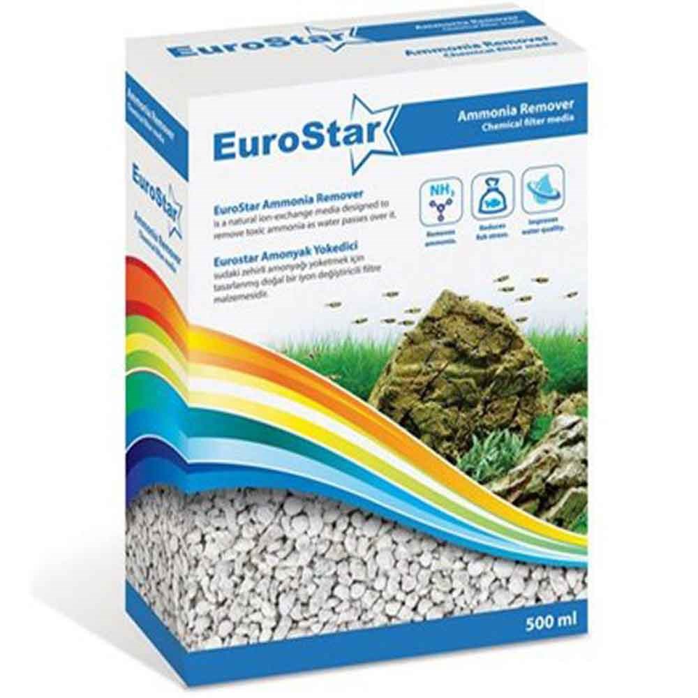 Eurostar Amonyak Giderici Zeolite Filtre Malzemesi 500 Ml 8681144110057 Eurostar Akvaryum Filtre Malzemeleri Amazon Pet Center