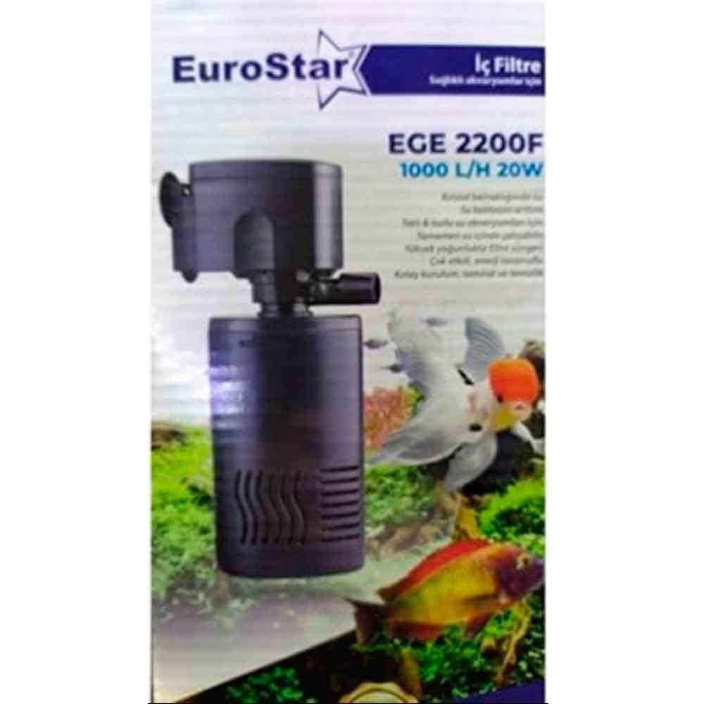 EuroStar Ege Akvaryum İç Filtre 2200F 1000 L/sa 20W 8681144110644 Amazon Pet Center