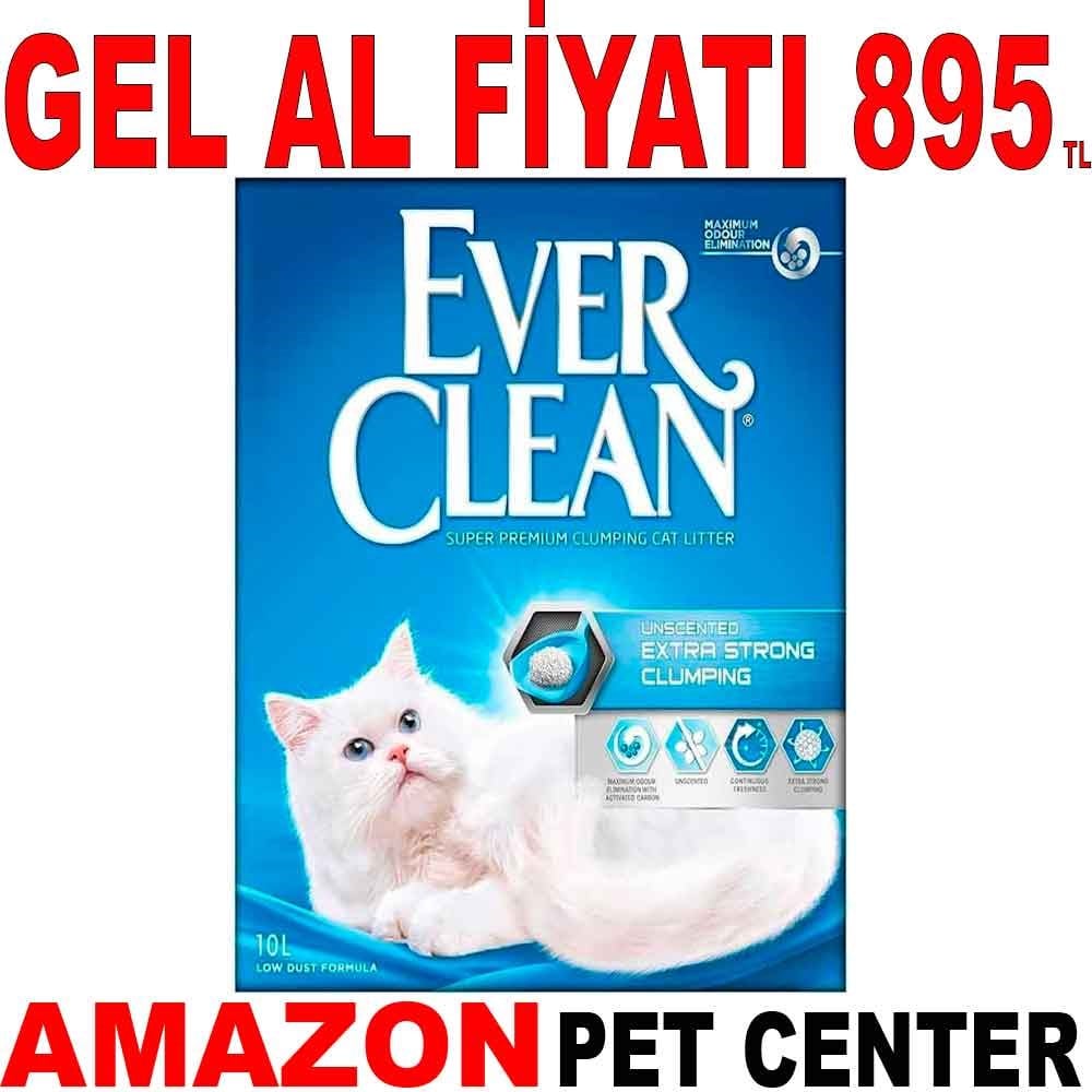 Ever Clean Extra Strength Scented Kedi Kumu 10 Lt Gel Al 19488004 Amazon Pet Center