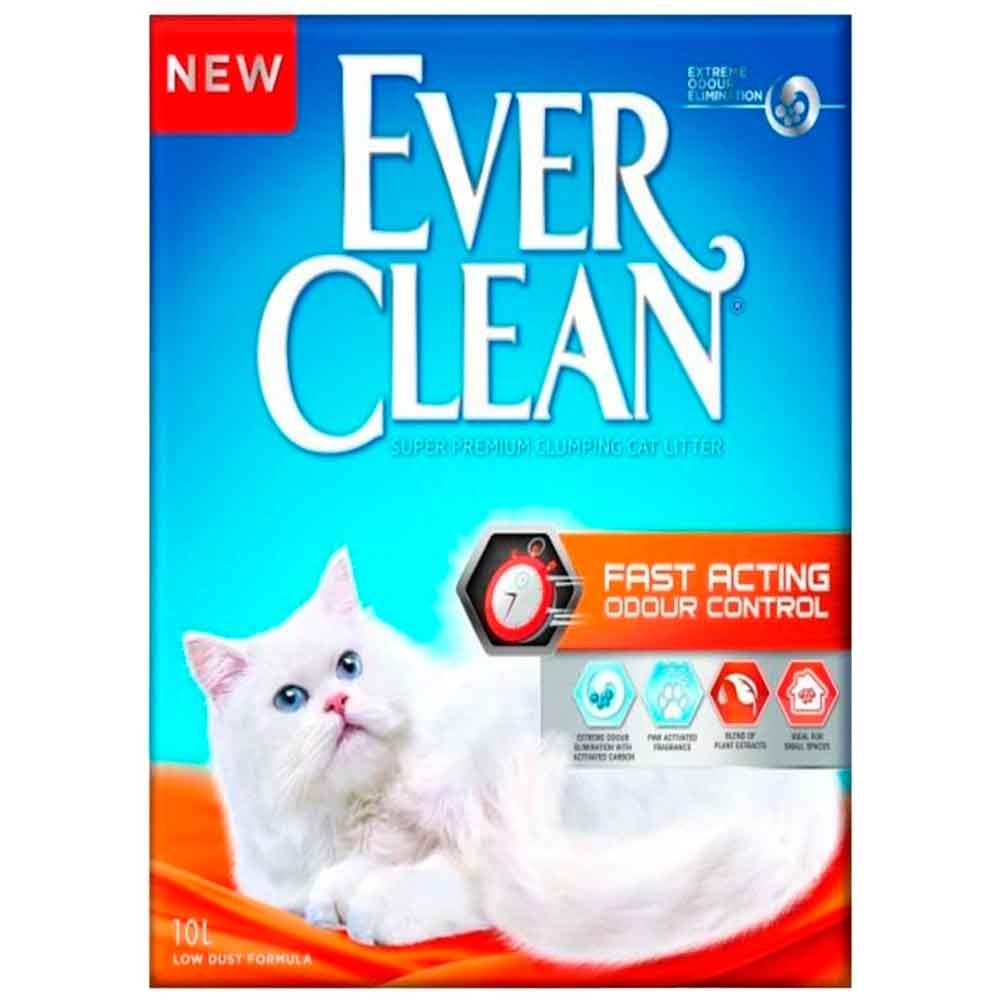 Ever Clean Fast Acting Odour Control Hızlı Koku Etkili Kedi Kumu 10 lt 5060412212489 Amazon Pet Center