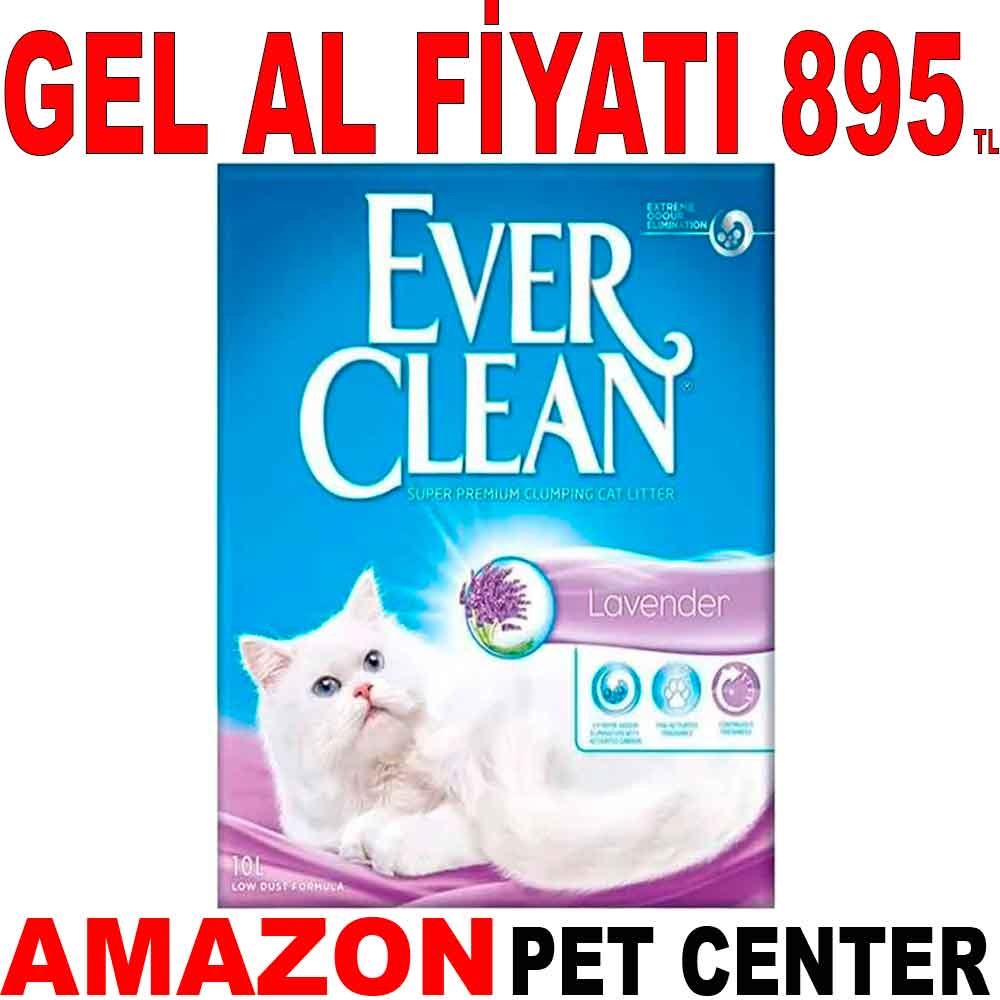 Ever Clean Lavander Topaklaşan Kedi Kumu 10 Lt Gel Al 19492001 Amazon Pet Center