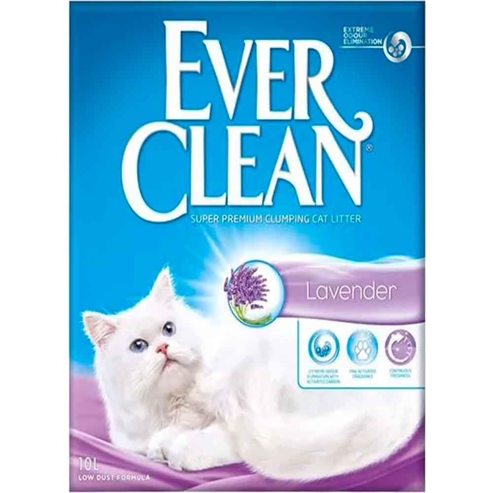 Ever Clean Lavander Topaklaşan Kedi Kumu 10 Lt 5060255492291 Amazon Pet Center