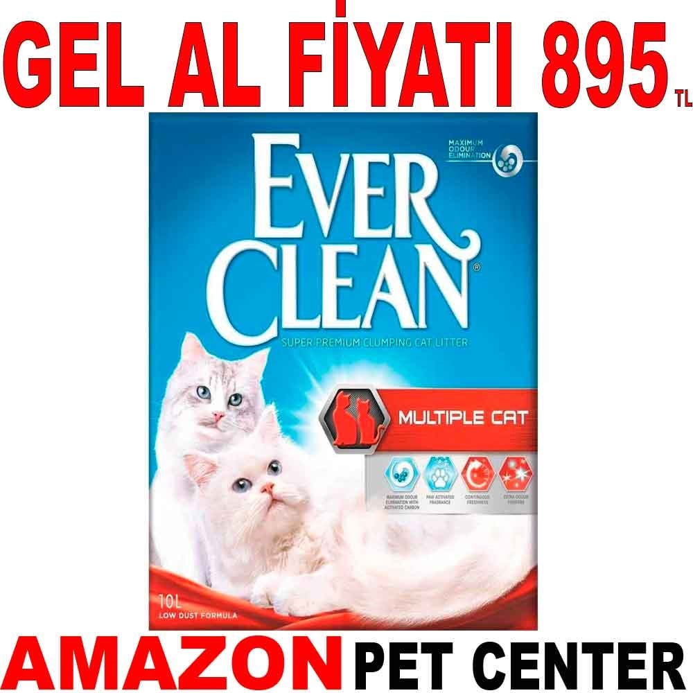 Ever Clean Multiple Cat Kedi Kumu 10 Lt Gel Al 19491004 Amazon Pet Center