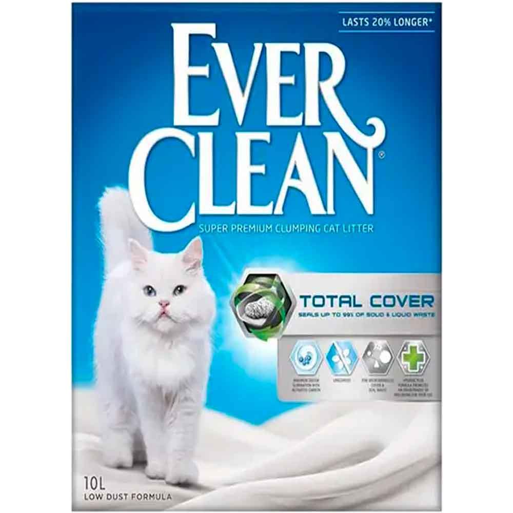 Ever Clean Total Cover Koku Önleyici Kedi Kumu 10 lt 5060412213080 Amazon Pet Center