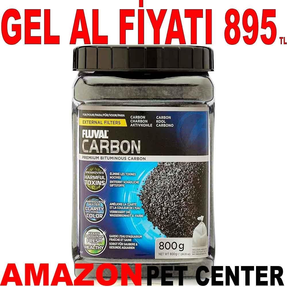Fluval Aktif Karbon 800 Gr Akvaryum Filtre Malzemesi 22215000 Amazon Pet Center