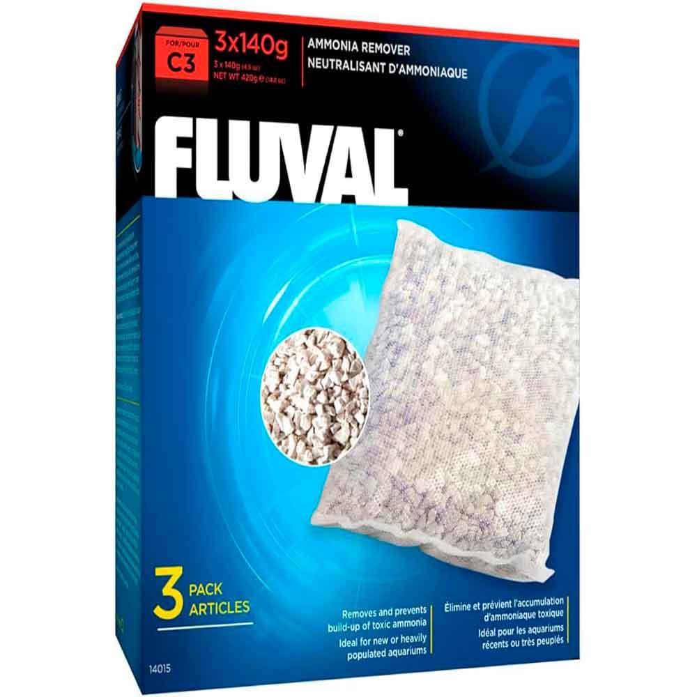 Fluval Amonyak Giderici C3 3x140 Gr Akvaryum Filtre Malzemesi 015561140157 Amazon Pet Center