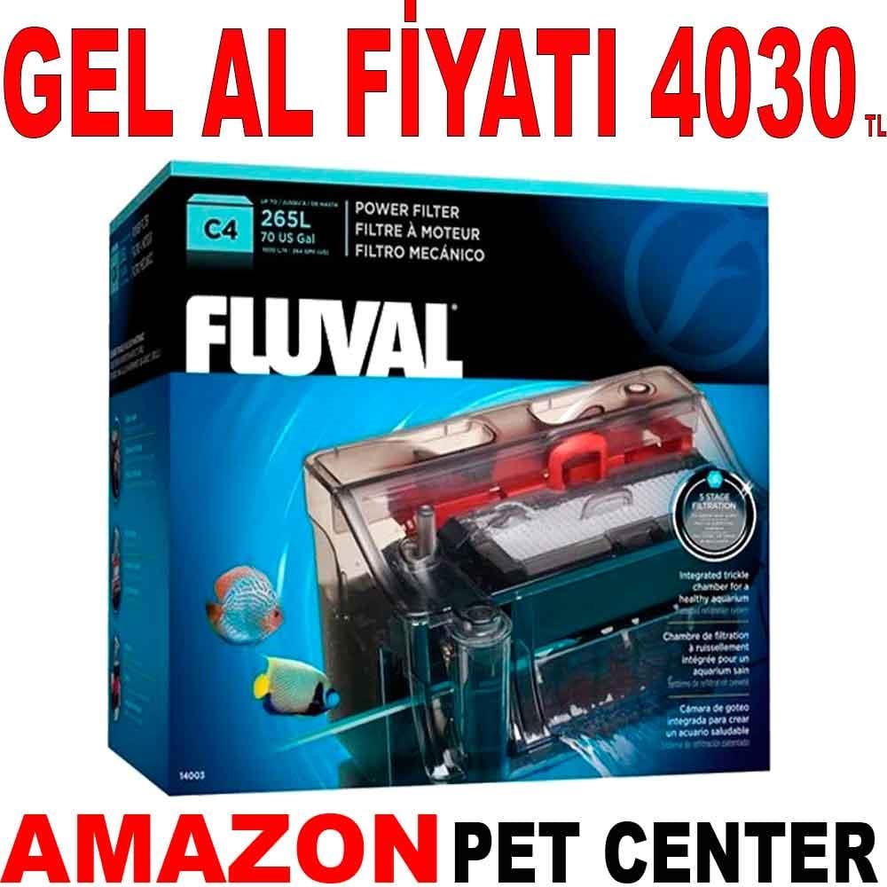 Fluval C4 Power Akvaryum Şelale Filtre 480 L/H 35002734 Amazon Pet Center