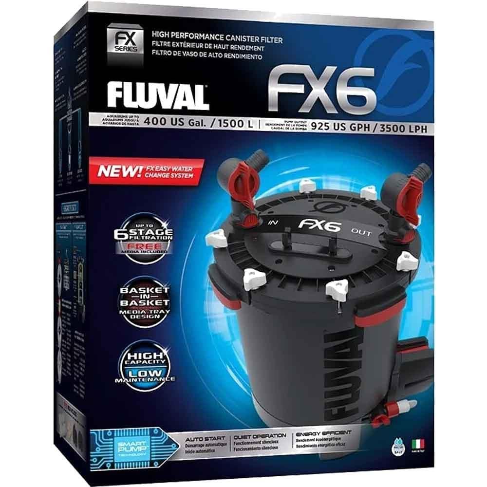 Fluval FX6 Akvaryum Dış Filtre 3500 L/H 015561102193 Amazon Pet Center