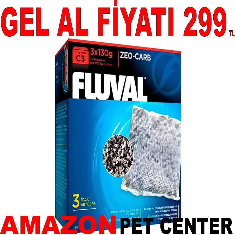 Fluval Zeo Karbon C3 3x130 Gr Akvaryum Filtre Malzemesi 22212009 Amazon Pet Center