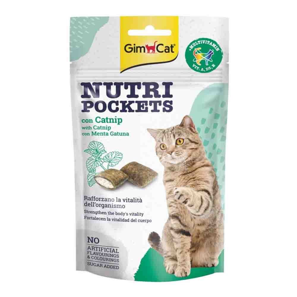 GimCat Nutripockets Kedi Otlu Multivitamin Kedi Ödülü 60gr 4002064400723 Amazon Pet Center