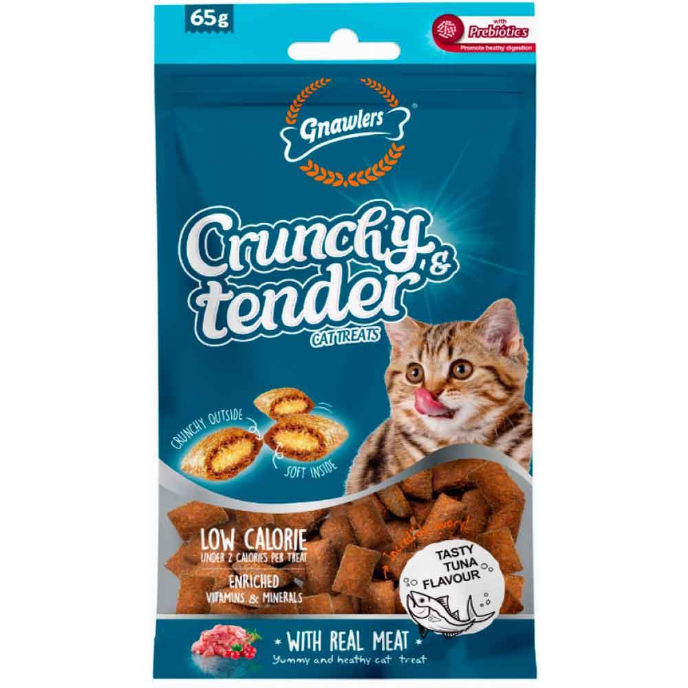 Gnawlers Kedi Ödülü Crunchy & Tender Ton Balıklı 65 Gr 6942133312060 Amazon Pet Center