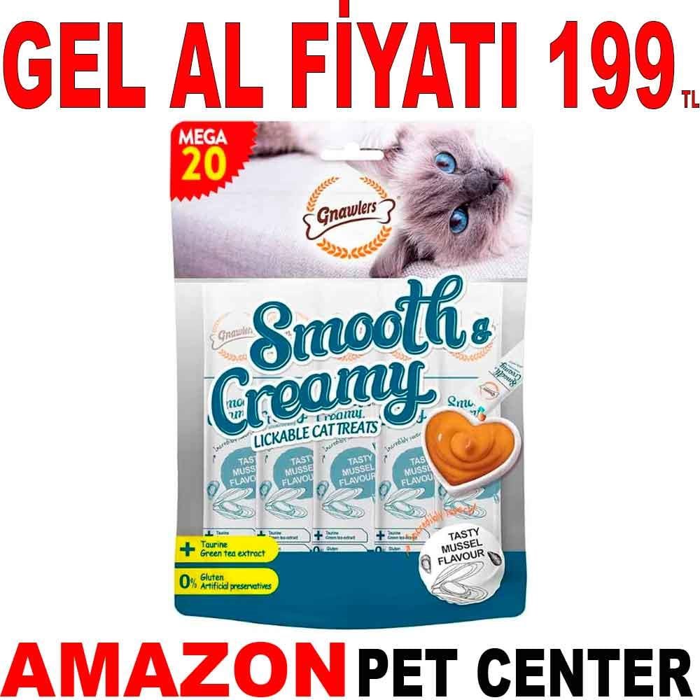 Gnawlers Kedi Ödülü Midyeli 20x15 Gr 21953002 Amazon Pet Center
