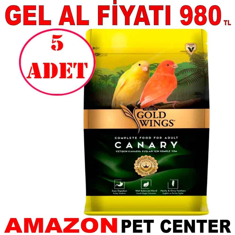 Gold Wings Premium Kanarya Yemi 1 Kg 5 AD Gel Al 35006183 Amazon Pet Center