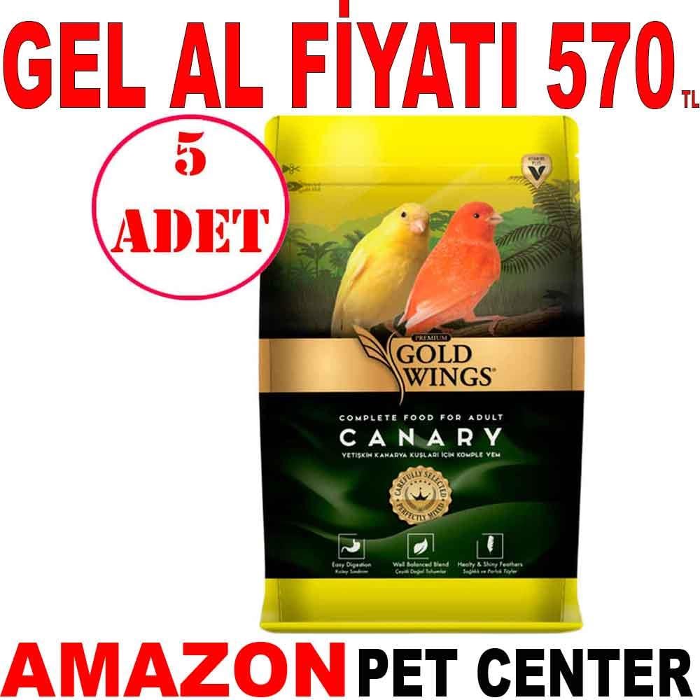 Gold Wings Premium Kanarya Yemi 1 Kg 5 AD Gel Al 35006183 Amazon Pet Center