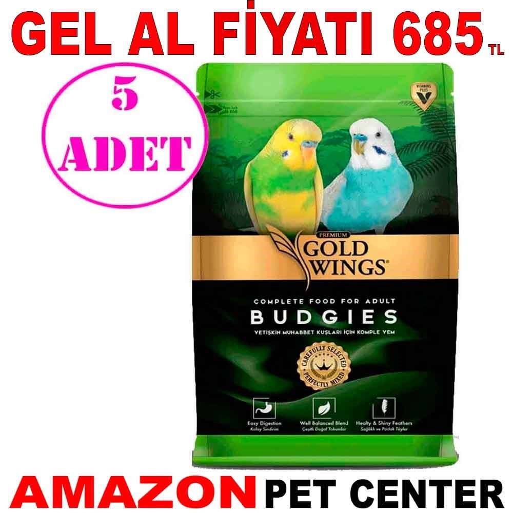Gold Wings Premium Muhabbet Yemi 1 Kg 5 AD Gel Al 18286007 Amazon Pet Center
