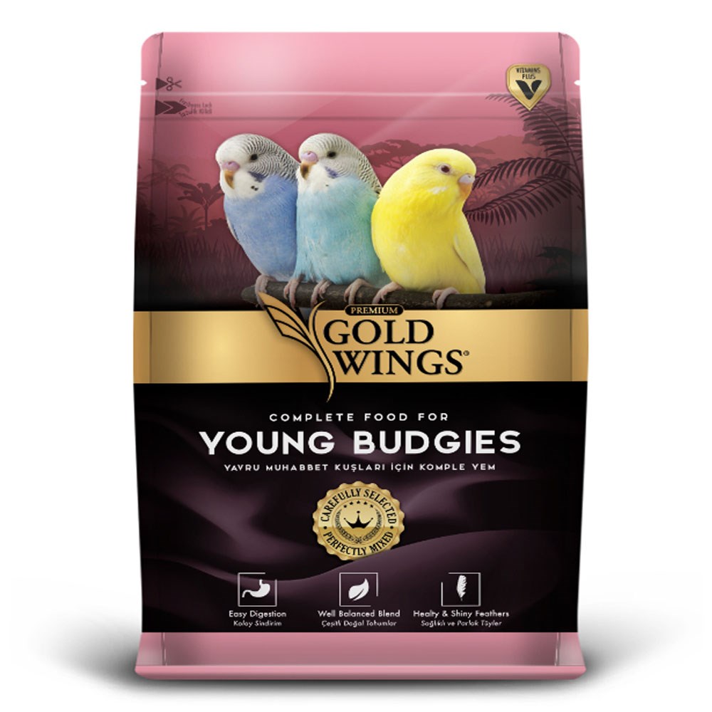 Gold Wings Premium Yavru Muhabbet Yemi 1Kg 8680468041832 Amazon Pet Center