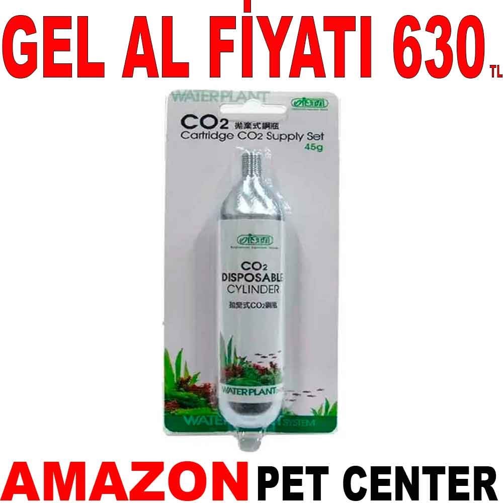 Ista Bitkili Akvaryum CO2 Yedek Tüp 45 Gr Gel Al 35002659 Amazon Pet Center