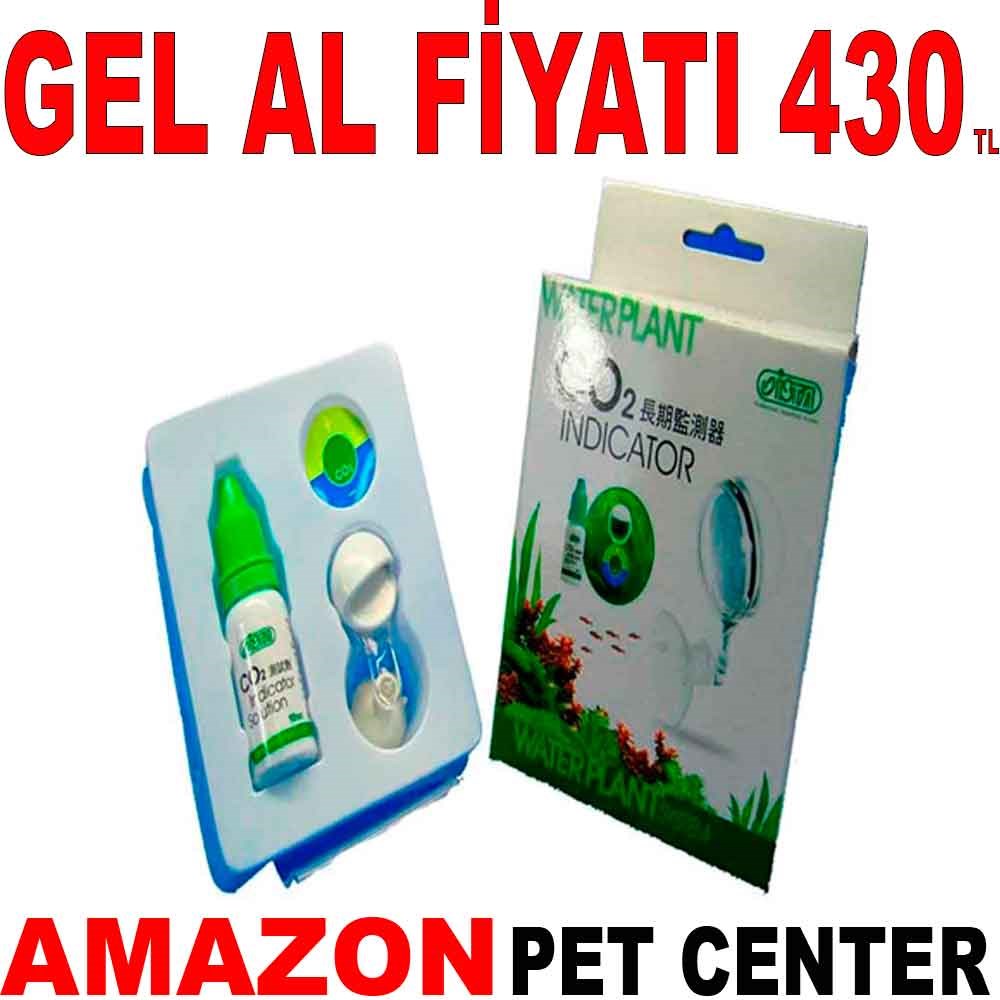 Ista CO2 Indicator Uzun Süreli CO2 Test Gel Al 35002604 Amazon Pet Center
