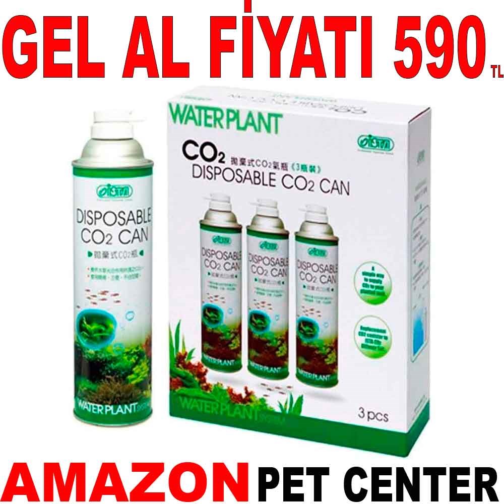 Ista CO2 Yedek Tüp Seti 550 cc 3'lü Gel Al 35002628 Amazon Pet Center
