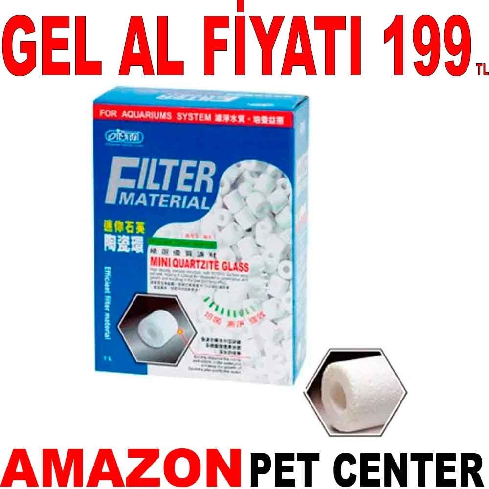 Ista Seramik Biyolojik Akvaryum Filtre Malzemesi 1 Lt Gel Al 35006916 Amazon Pet Center