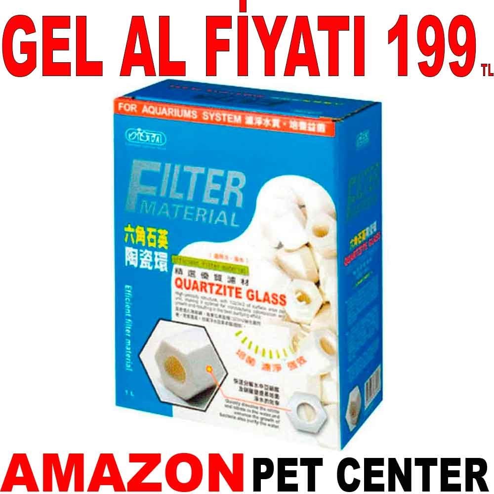 Ista Seramik Biyolojik Filtre Malzemesi Ring 1 Lt Gel Al 22202000 Amazon Pet Center