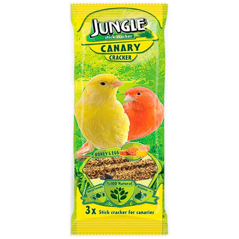 Jungle Ballı Yumurtalı Kanarya Krakeri 3'lü Paket 8680468049425 Amazon Pet Center