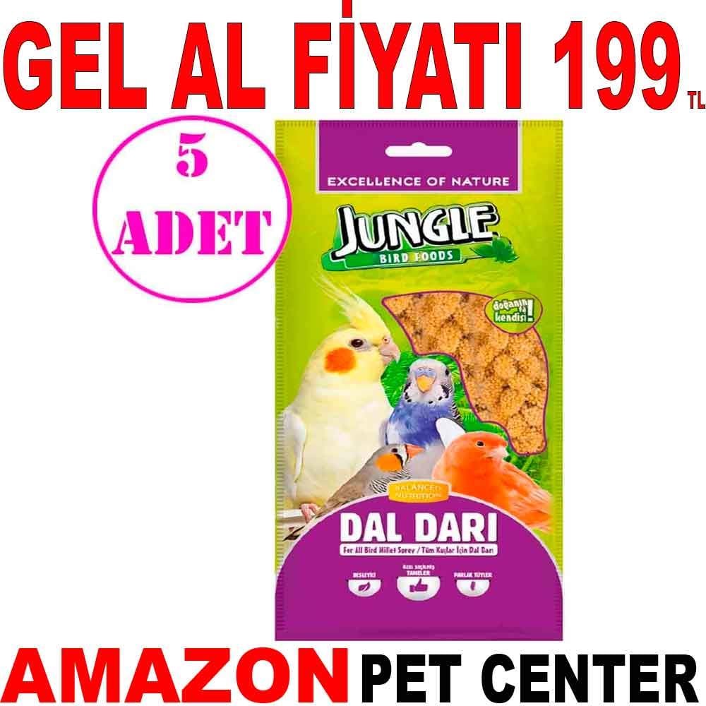 Jungle Doğal Dal Darı 5 li Paket 5 AD Gel Al 19092003 Amazon Pet Center