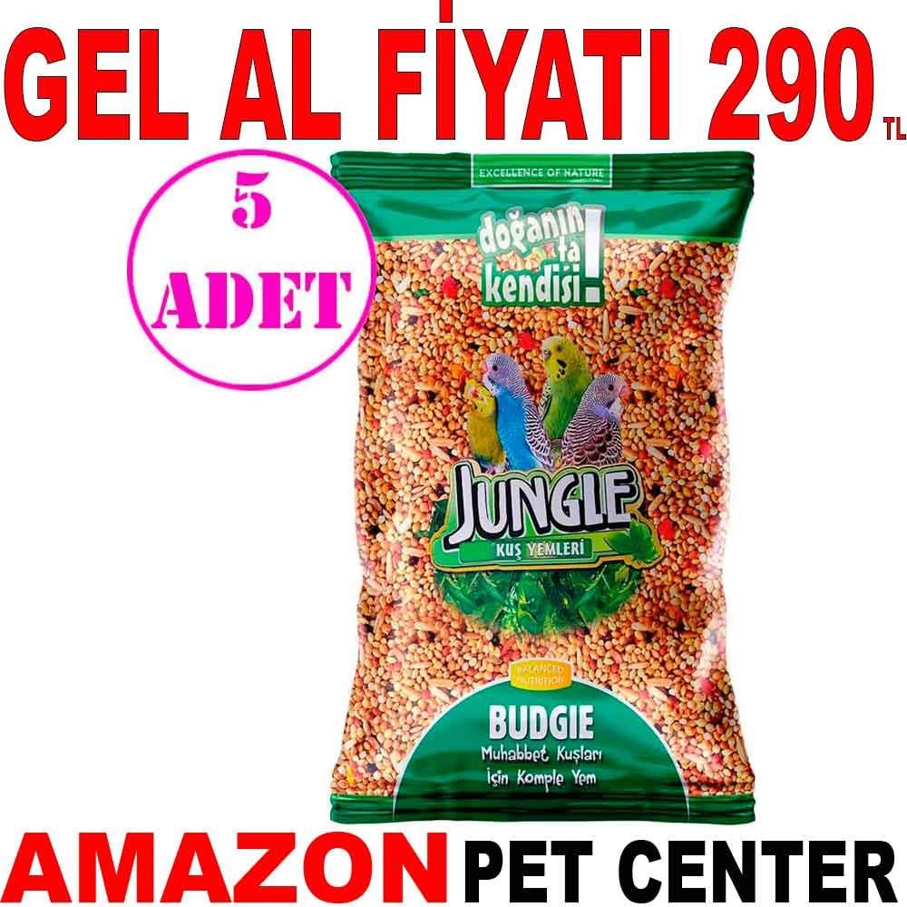Jungle Muhabbet Kuşu Yemi 1 Kg 5 AD Gel Al 18835007 Amazon Pet Center