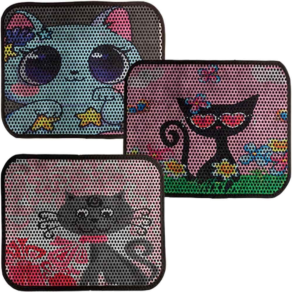 Kedi Tuvaleti Önü Dijital Baskılı Paspas 60x45 Cm 2900001397094 Amazon Pet Center