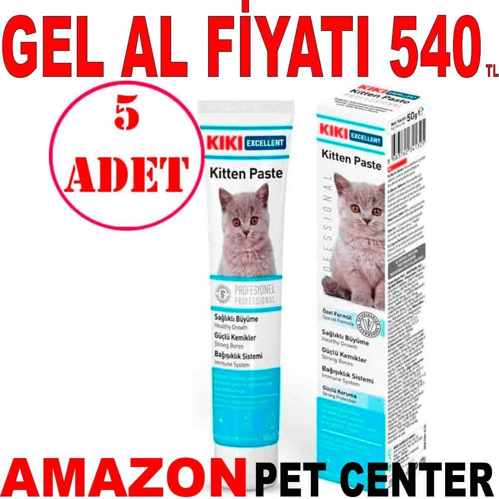 KIKI Excellent Kitten Paste Vitamin 50 Gr 5 AD 22272003 Amazon Pet Center