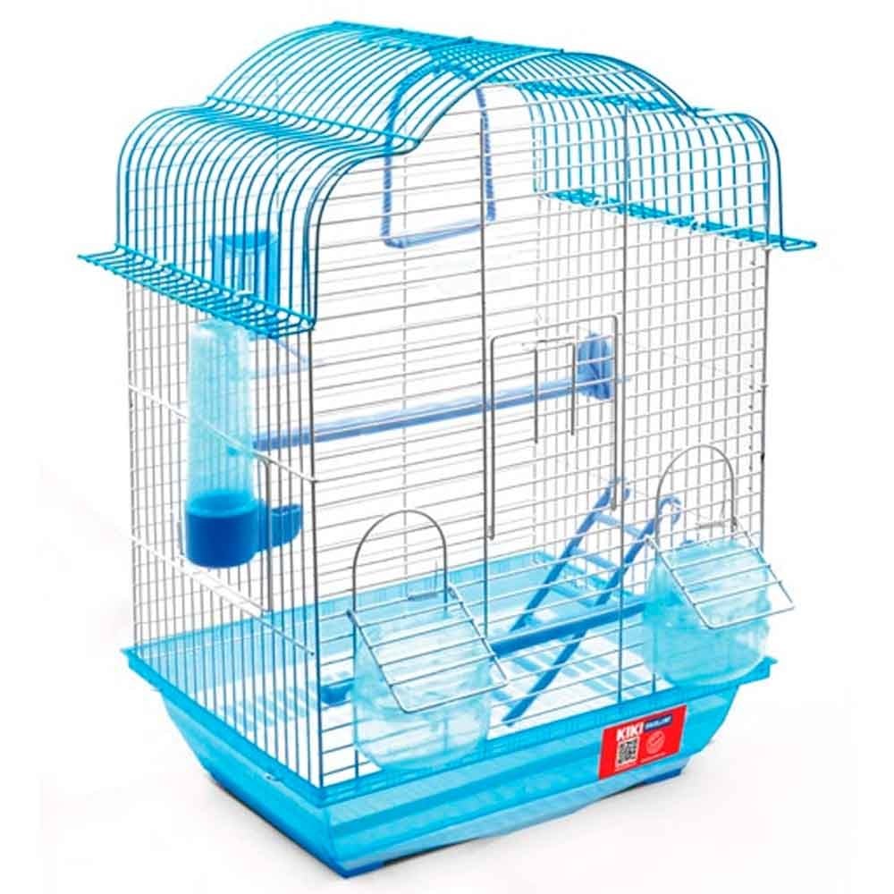 Kiki Kuş Kafesi Papatya Çatılı Karışık Renkli 48x35x25 Cm 35007074 Amazon Pet Center