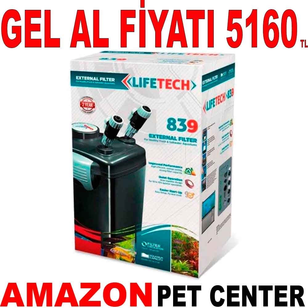 Lifetech 839 Akvaryum Dış Filtre Gel Al 19292007 Amazon Pet Center