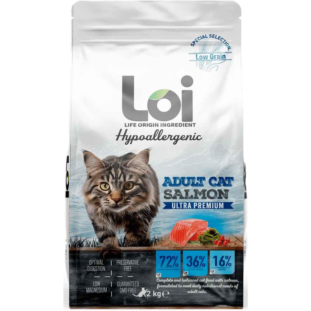 Loi Hipoalerjenik Kedi Maması Somonlu 2 Kg 8684674190155 Amazon Pet Center