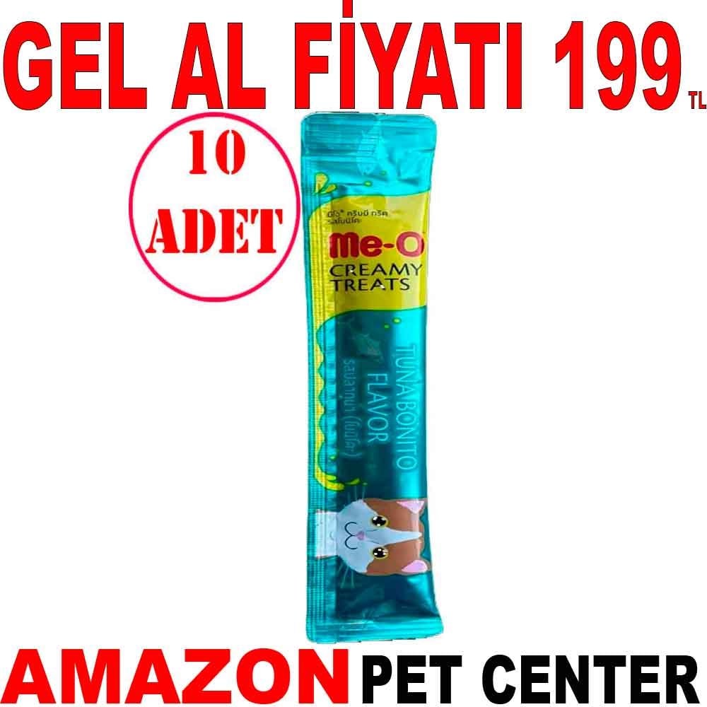 MeO Ton Balık ve Palamut Balıklı Kedi Likit Ödül Tekli 15 Gr 10 AD Gel Al 20457006 Amazon Pet Center
