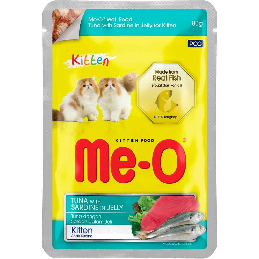 Meo Yavru Kedi Konservesi Ton Balık Sardalya 80gr 8850477017221 Amazon Pet Center