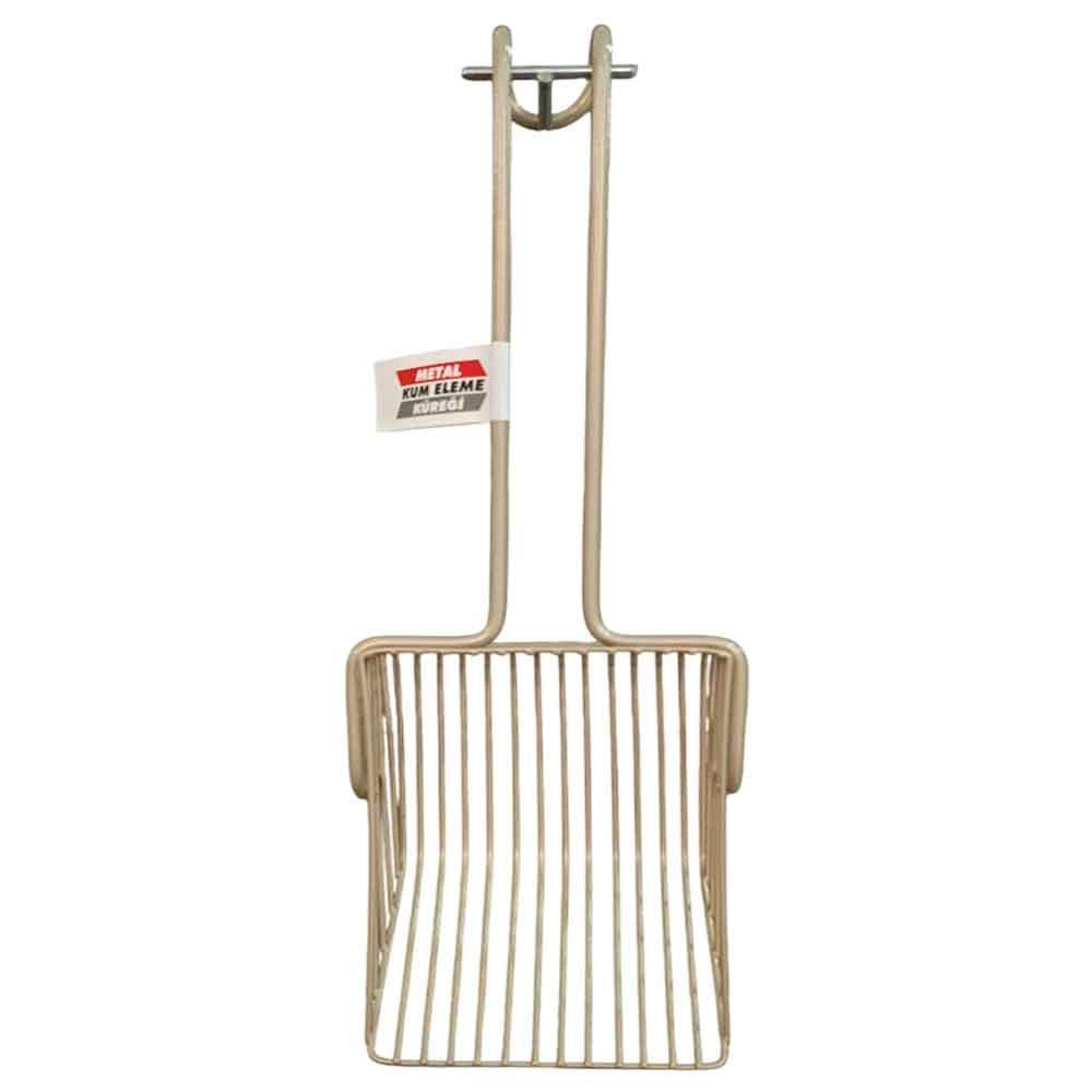 Metal Kum Eleme Küreği Yaklaşık 34 cm 8684674190780 Amazon Pet Center