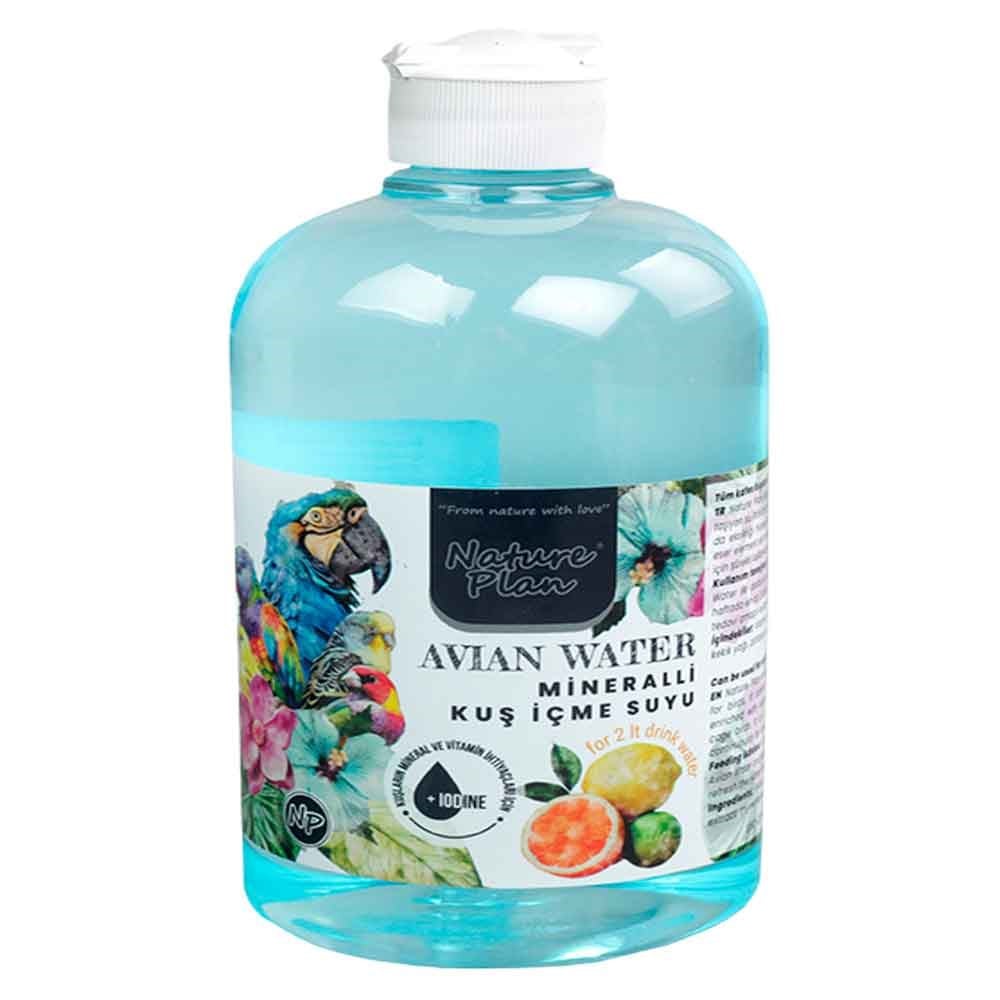 Nature Plan Avian Water Mineralli Kuş İçme Suyu 500 Ml 8699004230289 Amazon Pet Center