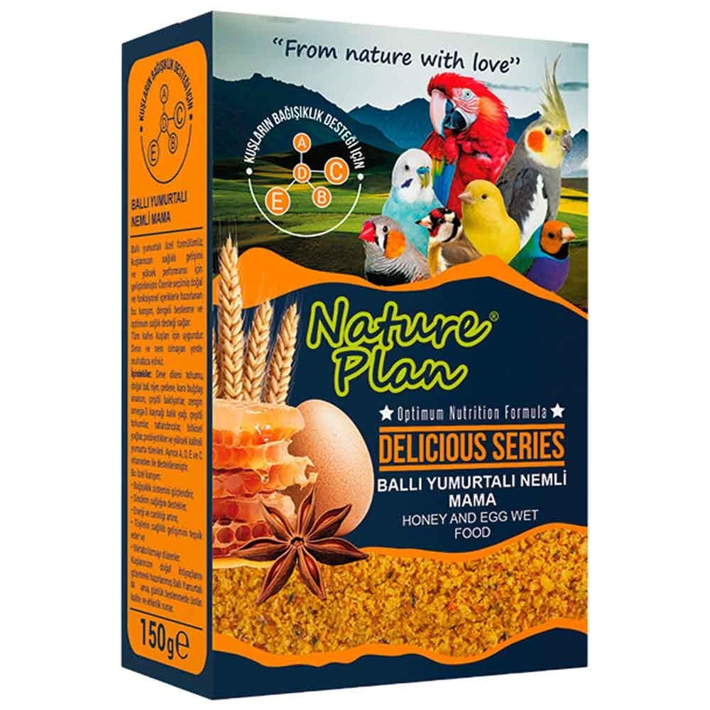 Nature Plan Ballı Yumurtalı Kuş Maması 150 Gr 8699004230371 Amazon Pet Center