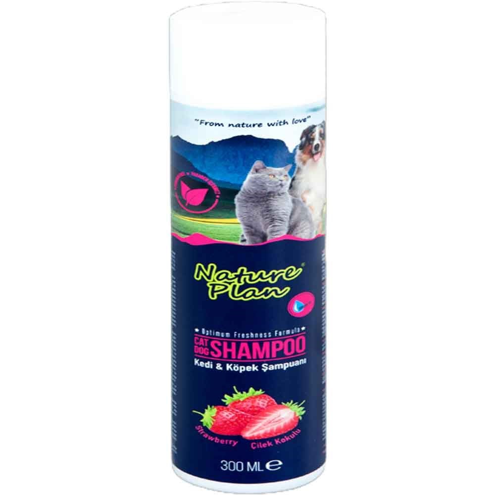 Nature Plan Çilek Kokulu Kedi Köpek Şampuanı 300 Ml 8699004233006 Amazon Pet Center