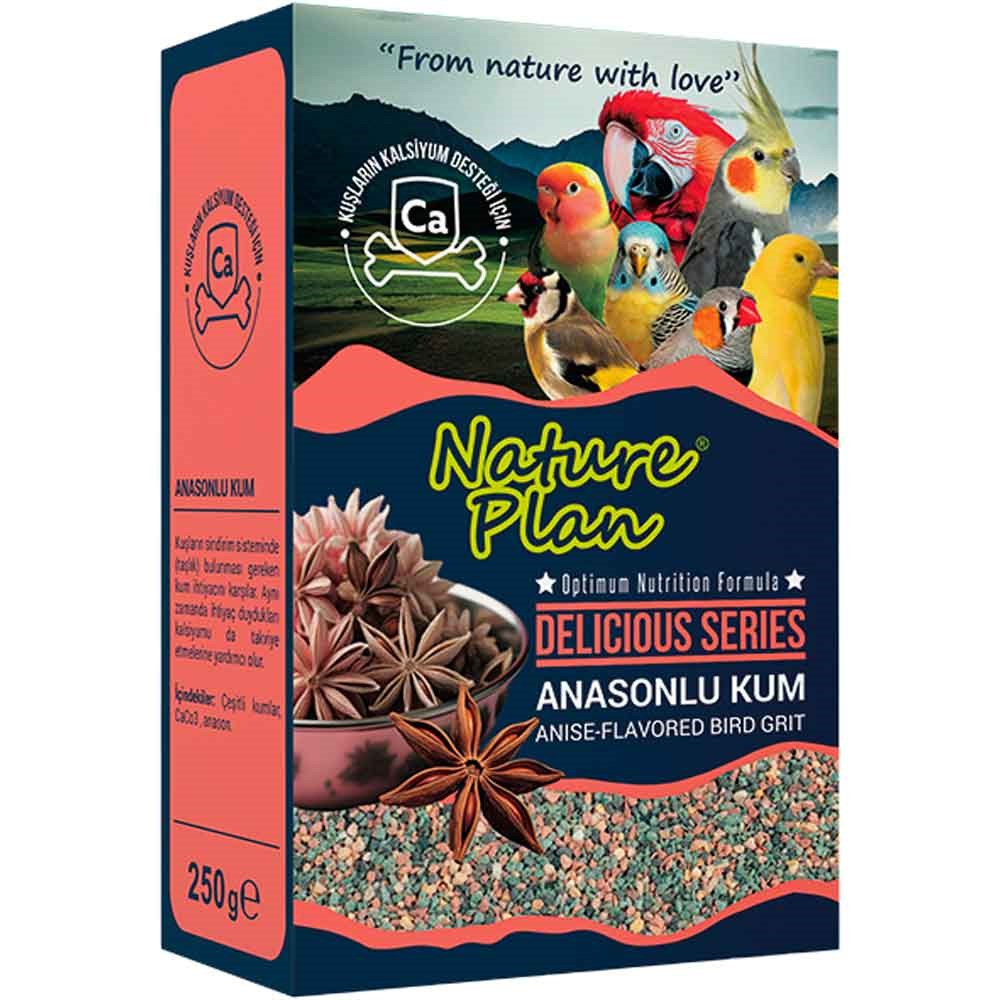 Nature Plan Delicious Serisi Anasonlu Kuş Kumu 250 Gr 8699004230715 Amazon Pet Center