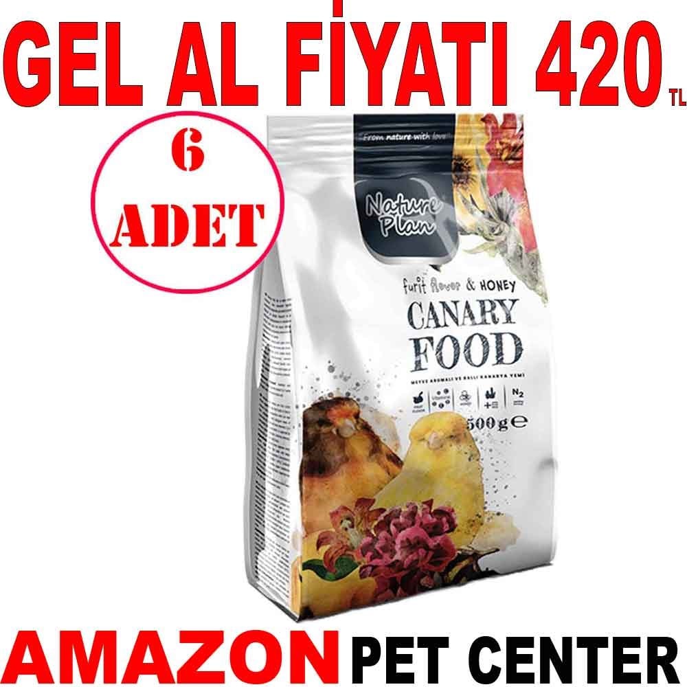 Nature Plan Kanarya Yemi 500 Gr 6 Ad Gel Al 35008378 Amazon Pet Center