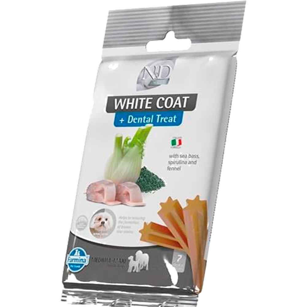 ND Dental Treat White Coat Medium/Maxi Köpek Ödülü 7'li Paket 8010276044716 Amazon Pet Center