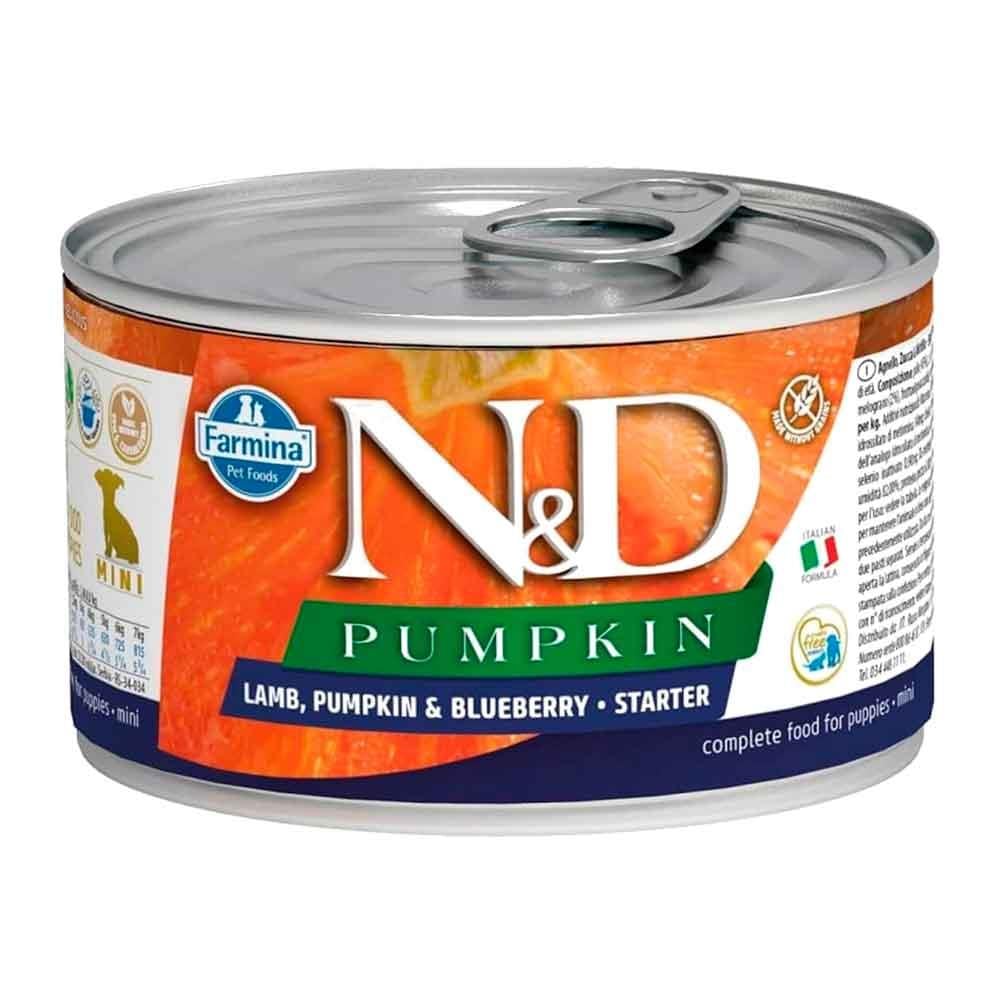N&D Mini Balkabaklı Kuzulu Starter Yavru Köpek Konservesi 140 GR 8606014102932 Amazon Pet Center