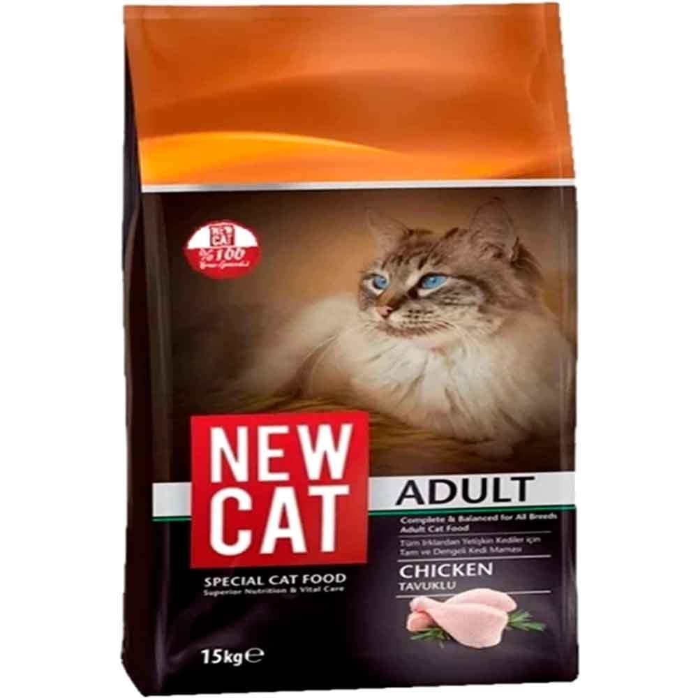 Newcat Tavuklu Kedi Maması 15 Kg 8698995010825 Amazon Pet Center