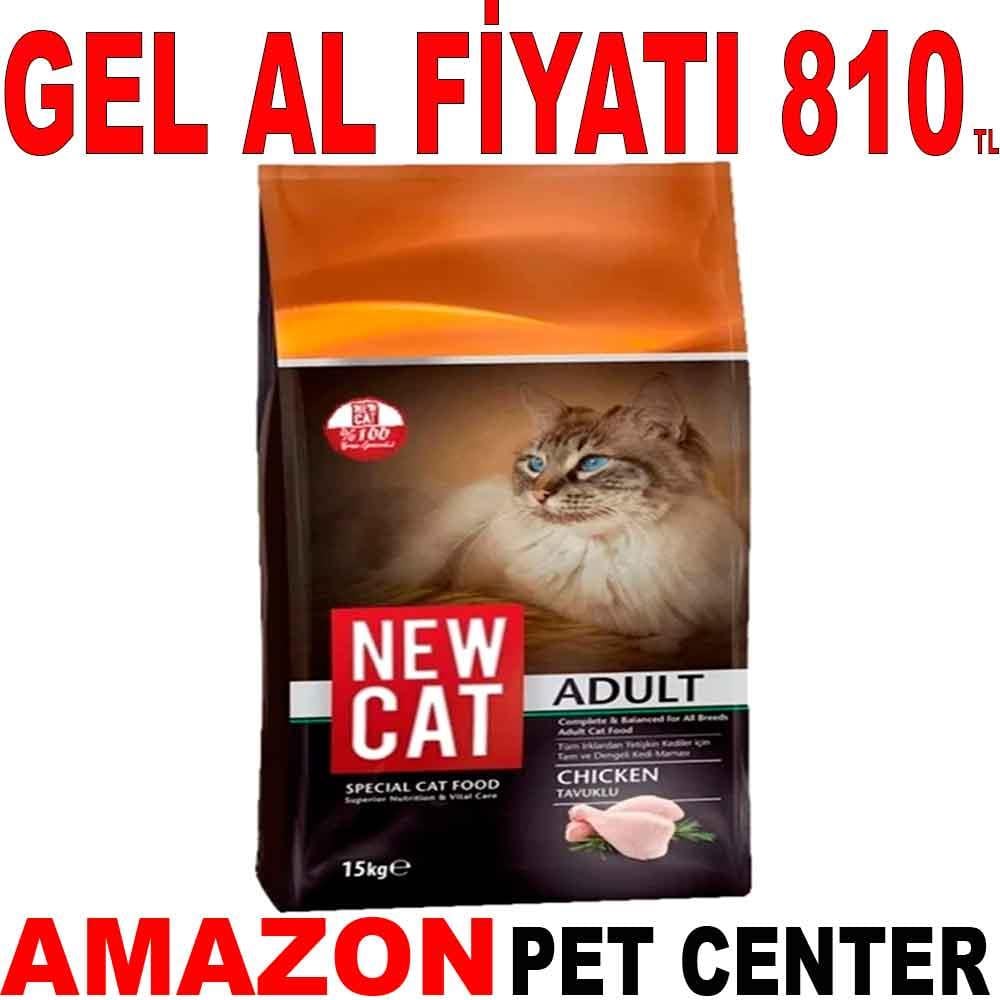 Newcat Tavuklu Kedi Maması 15 Kg Gel Al 35006565 Amazon Pet Center