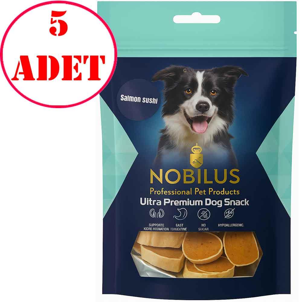 Nobilus Köpek Ödül Maması Somon Sushi 80 Gr 5 AD 22306005 Amazon Pet Center