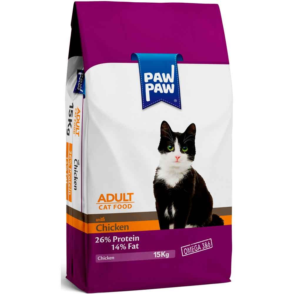 Paw Paw Tavuklu Kedi Maması 15 Kg 8681692100029 Amazon Pet Center