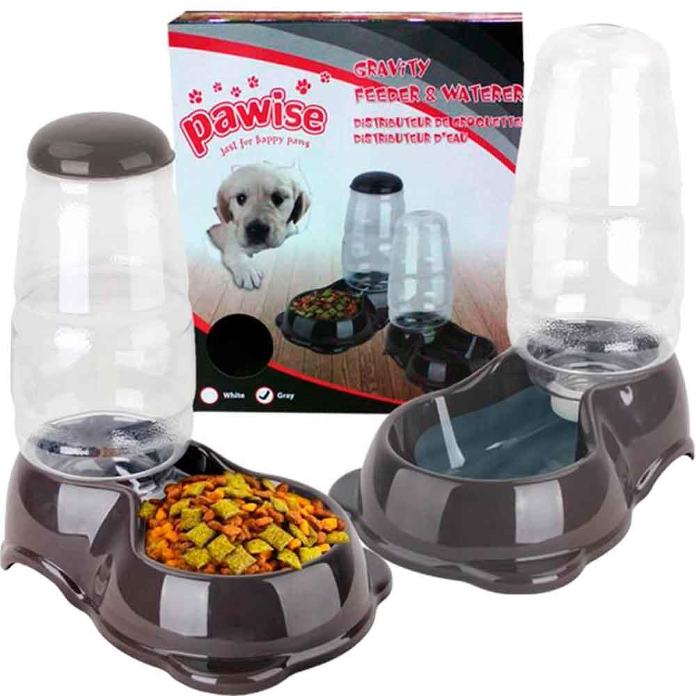 Pawise Gravity Otomatik Mama ve Su Kabı 2,65 Lt 8886467510755 Amazon Pet Center