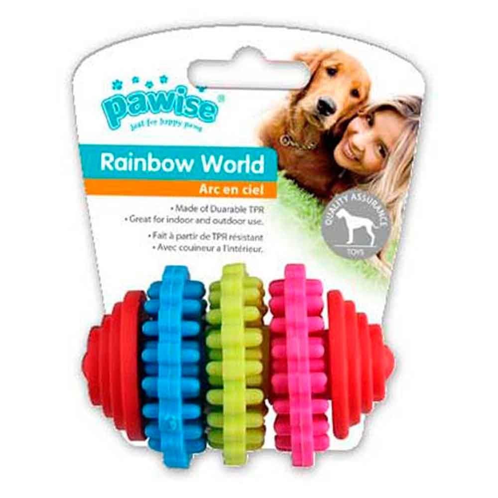 Pawise Köpek Oyuncağı Rainbow World Dişli 8 Cm 8886467546648 Amazon Pet Center